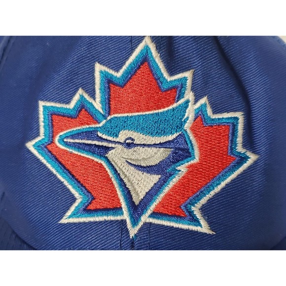 Vintage Toronto Blue Jays Logo 7 Embroidered Youth Baseball Cap Snap Back Hat - Picture 3 of 6